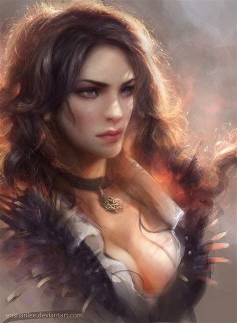 Yennefer The Witcher And 1 More Drawn By Enshanlee Danbooru