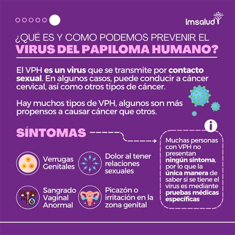 ¿quÉ Es Y CÓmo Podemos Prevenir El Virus Del Papiloma Humano Imsalud
