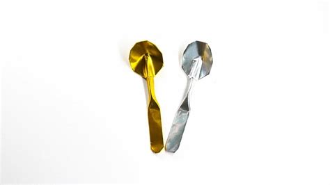 종이접기 숟가락접기 Origami Spoon Youtube