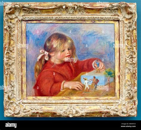 Claude Renoir Jouant Pierre Auguste Renoir Musee De L´orangerie