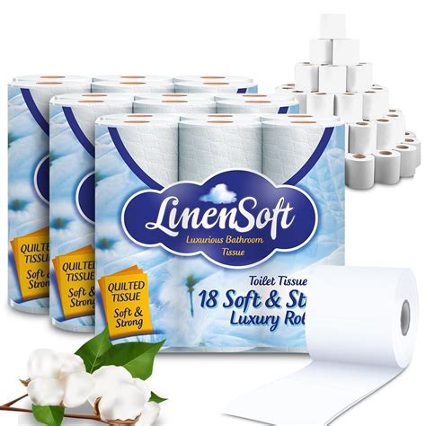 Linen Soft 2 Ply Quilted Toilet Tissue 54 Rolls Pack Buy Online In Sri