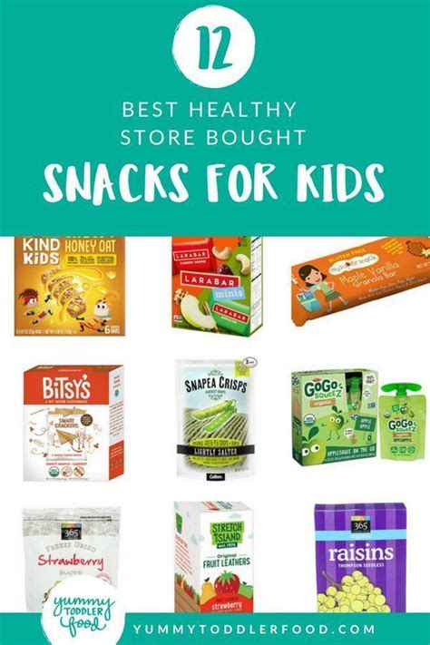 We believe in helping you find the product that is right for you. 25 Healthy Snacks for Kids to Buy at the Store (Nut-Safe & Low Sugar) | Healthy store bought ...