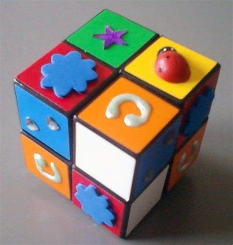 Ejemplo de juego ludico en matematica en preescolares. Cubo de rubik | Juegos para niños con baja visión y ciegos ...