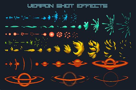 Alien Spaceship 2d Sprites Pixel Art By Free Game Assets Gui Sprite