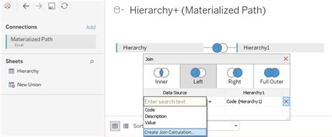 About null values in join keys. Reshaping your data right in Tableau: Materialized Path ...