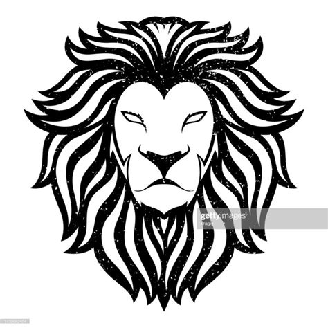 Lions Head Emblem Logo Logotipo De Pet Ilustração De Leào Logotipo