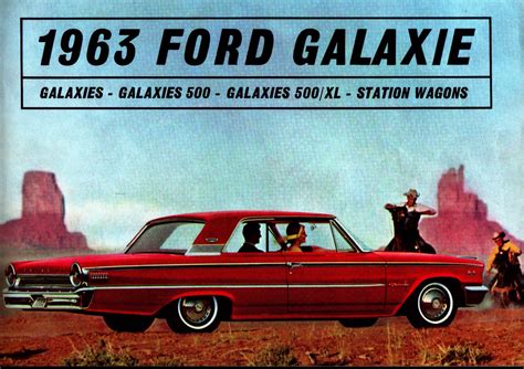 1963 Ford Galaxie Brochure Dutch Ford63 01