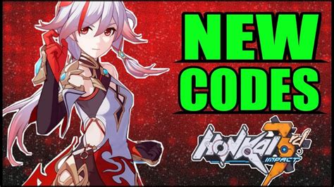 Honkai Impact 3rd New Codes 2021 New Released Redeem Codes Youtube