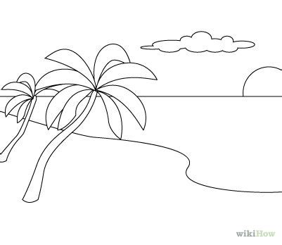 Fantastic Ideas Very Simple Easy Simple Beach Drawing Sarah Sidney Blogs