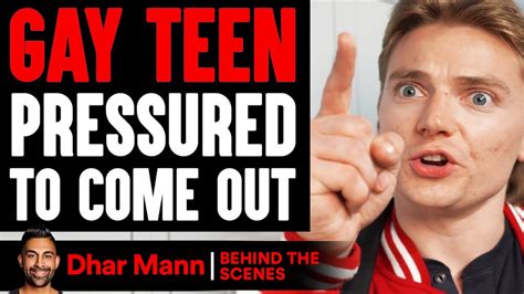 GAY TEEN Pressured To COME OUT Behind The Scenes Dhar Mann Studios