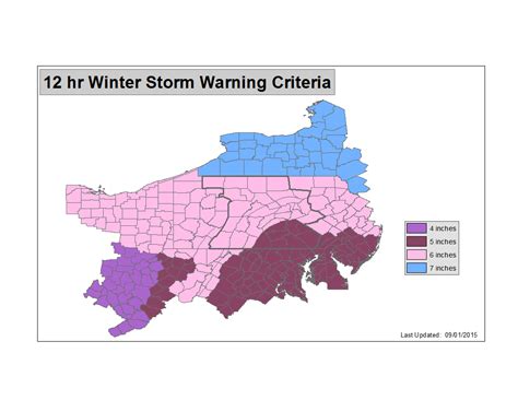 Blizzard Warning Criteria Nws Blacksburg Watch Warning Advisory Definitions And Criteria