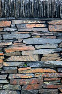 There are a variety of different methods of building a natural stone wall with a variety of different materials. The Question of Stone - How to Build a Stone Wall ...