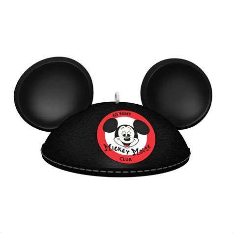 Walt Disney World Mickey Mouse Classic Black Patch Ears Hat Adult Size