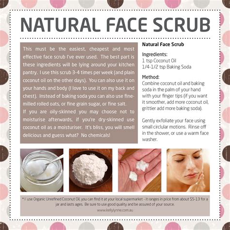 Natural Face Scrub Recipe Natural Face Scrub Natural Face Scrub