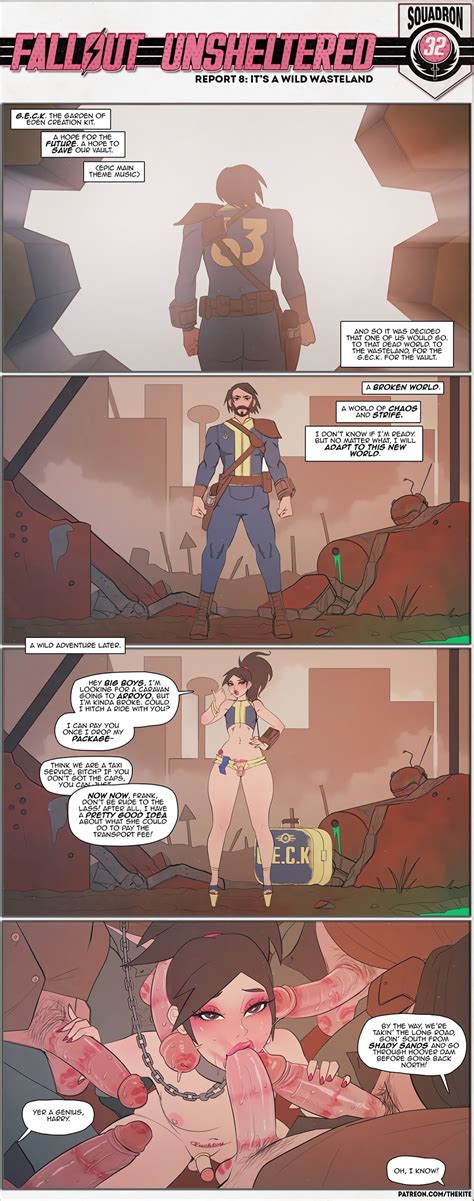 Fallout Unsheltered Squadron 32 Porn Comic Cartoon Porn Comics Rule