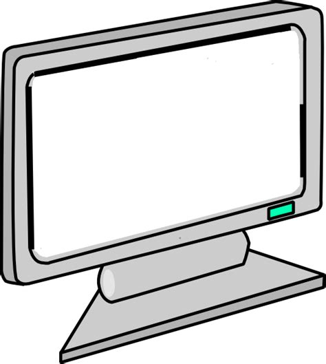 Blank Screen Computer Monitor Clip Art At Vector Clip Art