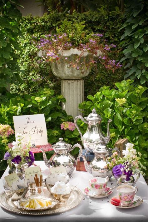 Garden Tea Party Inspired Photo Shoot By The Perfect Bow Events Tea