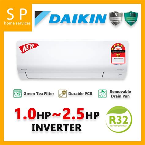 14 seer 80% or 95+% afue combo; Daikin R32 1.0HP~2.5HP Inverter Air Conditioner ...
