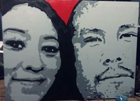 Alex And Neri Carrillo Painting By~ Robby Rotten Aka Robert Scott