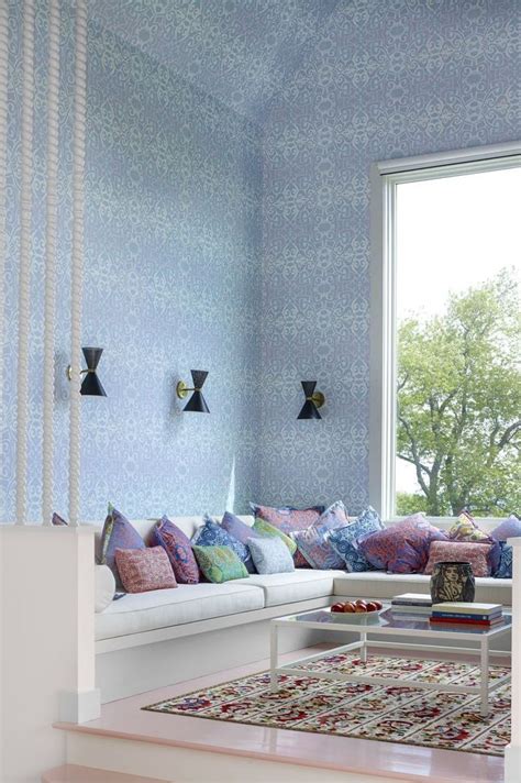 Purple Wallpaper Pattern For Room