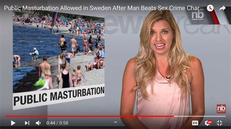 Public Masturbation Allowed In Sweden Youtube