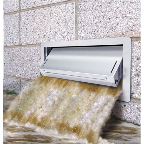 Buy Smart Vent Flood Protection Foundation Vent 8 In X 16 In Gray
