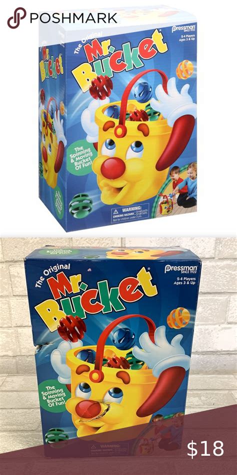 Pressman Toy Mr Bucket Game Fun Mr Toys