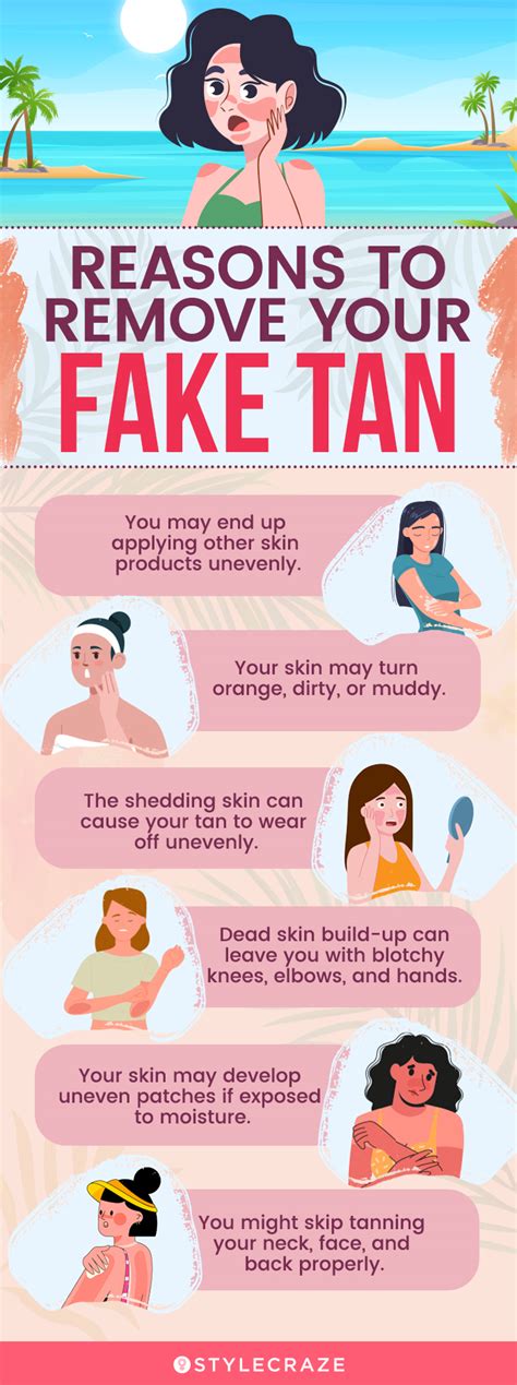 How To Remove Fake Tan Fast And Easily At Home