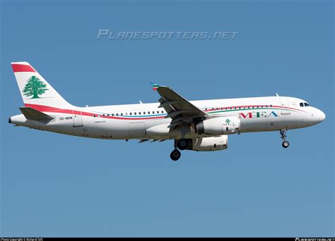 Od Mrm Mea Middle East Airlines Airbus A320 232 Photo By Richard Toft