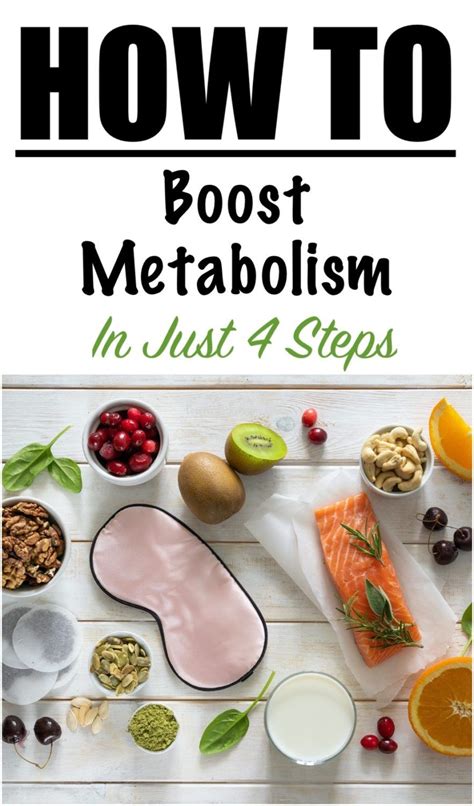 How To Boost Metabolism Naturally {in Just 4 Easy Steps} In 2021 Metabolism Boosting Foods