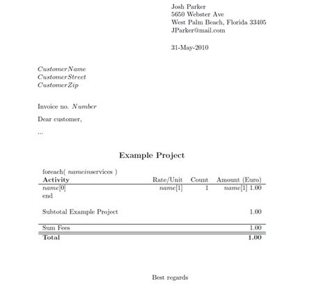 Project Report Template Latex Professional Templates
