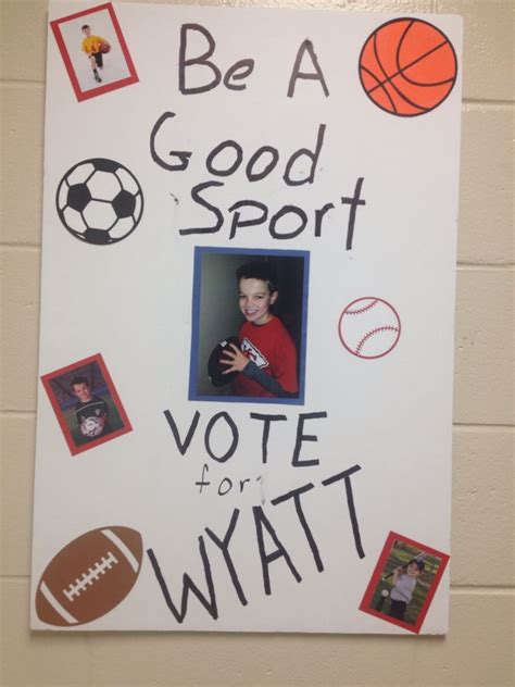 Class President Campaign Poster Slogans For Student Council Student