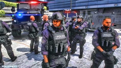 Playing Gta As A Police Officer Swat Nypd Gta Lspdfr Mod K Youtube