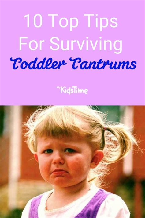 10 Top Tips For Surviving Toddler Tantrums