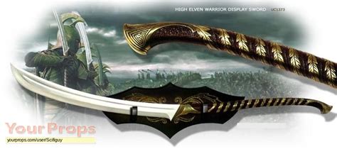 Lord Of The Rings Trilogy High Elven Warrior Sword United Cutlery