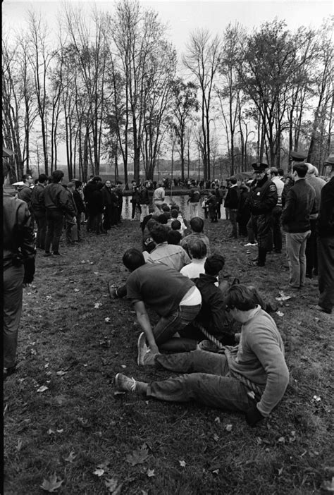 University Of Michigan Homecoming Tug Of War At Island Park November 1969 Ann Arbor District