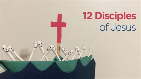 12 Disciples Of Jesus Sunday School Crafts Youtube