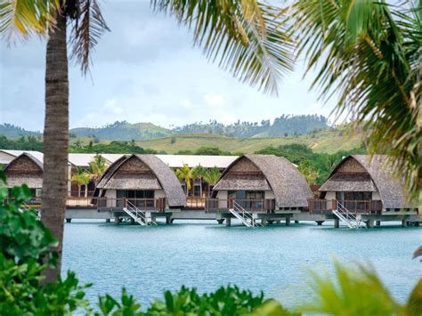 Over Water Bungalows And Villas On The Water In Fiji