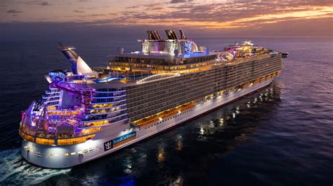 Oasis Of The Seas Luxury Cruise Liner Bahamas Ship Technology