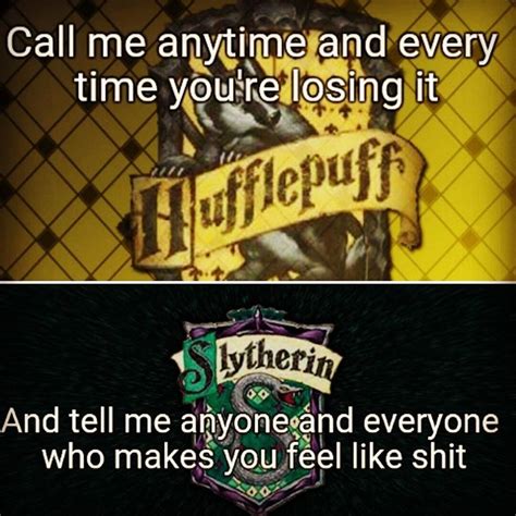 The Odd Couple Hufflepuff And Slytherin Talk Friendship Harry Potter