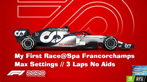 F1 2020 My First Racespa Francorchamps 3 Laps No Aids Max