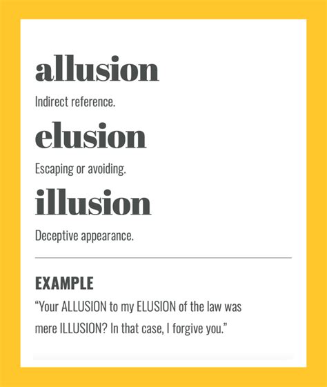 Allusion Vs Elusion Vs Illusion Simple Tips To Remember The Difference