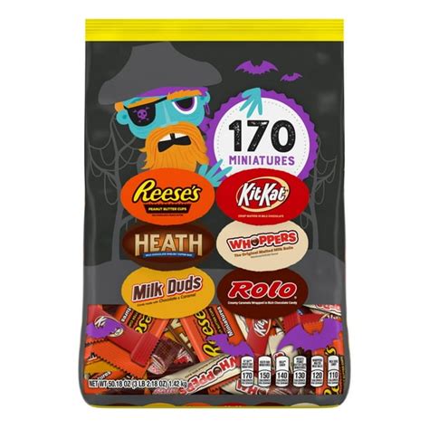 Hershey Halloween Candy Assortment 170 Ct 50 Oz