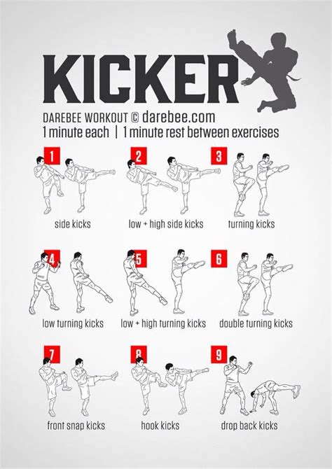 Kicks Muay Thai Training Boxing Training Workout Mma Workout