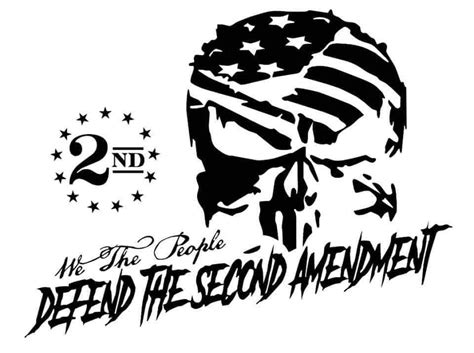 We The People Defend The 2nd Amendment Car Decal Truck Etsy