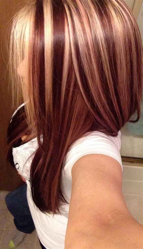 Hairstyles With Blonde And Red Highlights Hairstyles6c