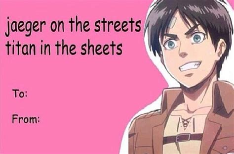 This is Eren...right? | Anime pick up lines, Pick up lines, Funny