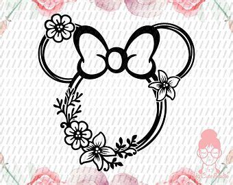 Free Minnie Mouse Flower Svg Svg Png Eps Dxf File