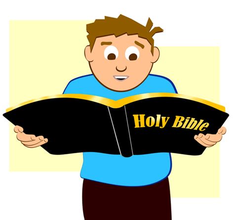 Reading Bible Kids Clipart Clipart Best