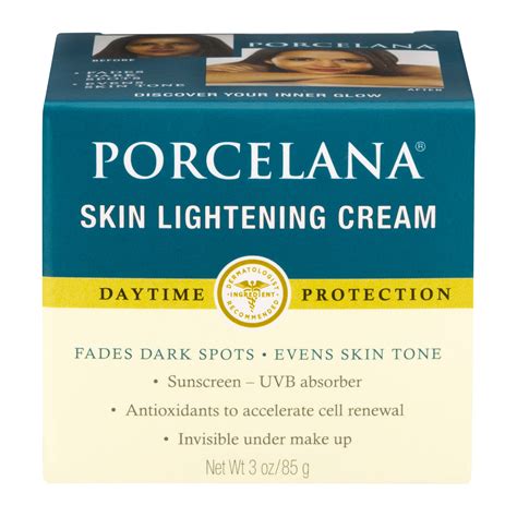 I am having dark spots and brown spots in my face and i need some lotion or cream to remove it quickly. Porcelana Skin Lightening Day Cream and Fade Dark Spots ...
